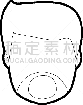 男人,人的头部,轮廓,商务,人,肖像,图像,头发,矢量,违约