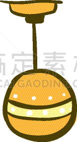 黄色,悬挂的,爱迪生,金属,华丽的,华贵,魅力,图像,矢量,照亮