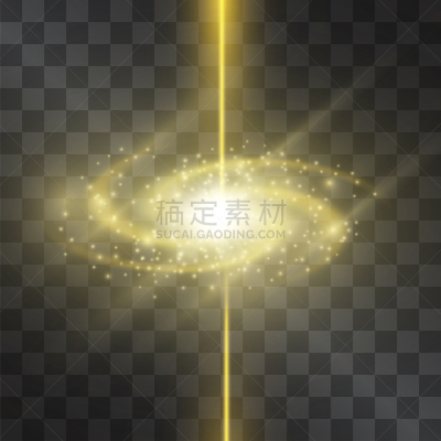 星系,闪亮的,透明,金色,光效果,矢量,光晕,行动,发光,照亮