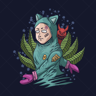 恐怖,鬼,可爱的,惊骇,恐惧,床,女人,一对,坐,复古