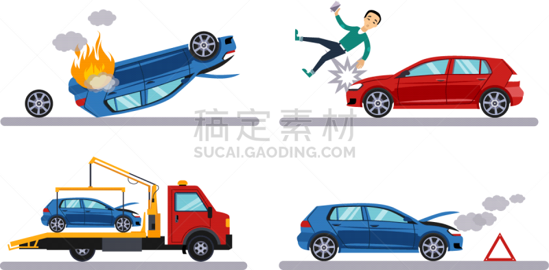 男人,风险,汽车,交通,意外事件,击打,布置
