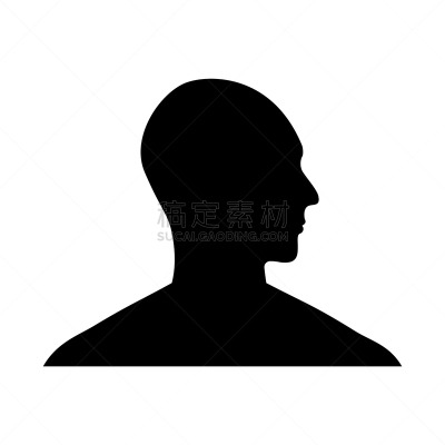 男人,侧面视角,秃头,人的头部,安全护栏,剪影