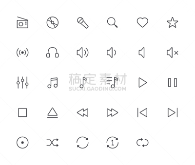 轮廓,音乐,符号,像素化,两个物体,疤,形状,圆形,传媒,联系