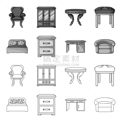 家具,卧室,毯子,室内设计师,住宅内部,分离着色,轮廓,吧椅,咖啡,收集