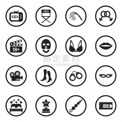 绘画插图,圆形,计算机图标,电影,矢量,黑色,扁平化设计,成年的,一个物体,面具