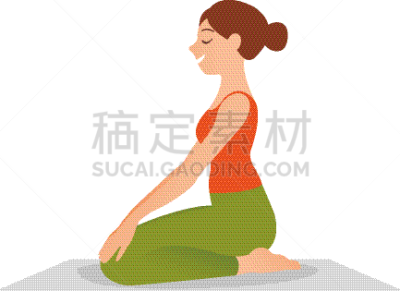 自然美,瑜伽,青年女人,运动竞赛,专心,姿态,运动,姿态优美,瑜珈