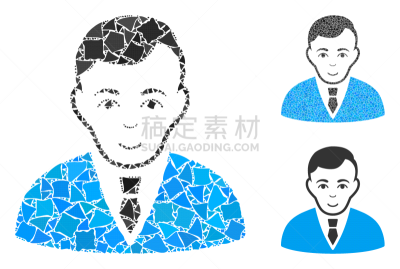 经理,组物体,镶嵌图案,计算机图标,职权,男商人,一个物体,不规则的,斑点,办公室职员
