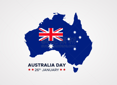 Australia Day,一月,贺卡,幸福,分离着色,国内著名景点,白昼,红色,问候,庆祝