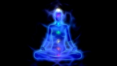 人类能量身体，灵气，冥想中的脉轮