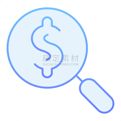 放大镜,计算机图标,平坦的,分离着色,轮廓,白色,商务,品牌名称,矢量,搜寻
