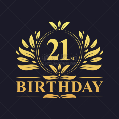 华贵,品牌名称,21岁生日,商务,请柬,事件,女性特质,复古风格,模板,古典式