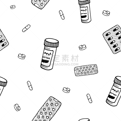 式样,药房,背景,健康保健,符号,矢量,乱画,动物手,组物体