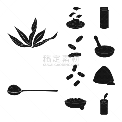 design grass and natural logo