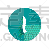 绘画插图,矢量,绿色,图标,白色,圆形,刀,分离着色,按钮
