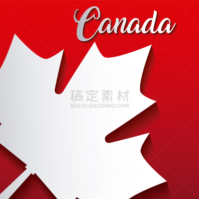 加拿大国庆日,幸福,贺卡,华丽的,计划书,加拿大,模板,问候,离开