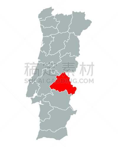 波塔莱格里,葡萄牙,轮廓,红色,背景分离,垂直画幅,灰色,图像,著名景点,无人