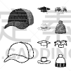 衣服,鸭舌帽,符号,热,运动,霜,农场,文凭,小丑,毕业