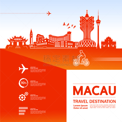 旅游目的地,城市,地形,概念,旅途,剪影,旅行,旅游,度假