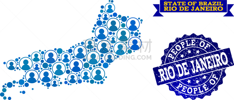 人,里约热内卢,抽象拼贴画,镶嵌图案,国内著名景点,特拉华,水印,巴西
