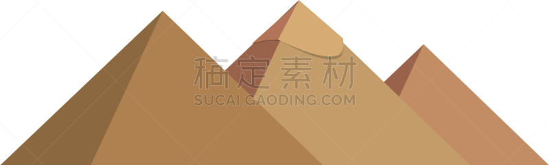 埃及,分离着色,金字塔形,纪念碑,传统,旅途,名声,法老,开罗,格利特金字塔