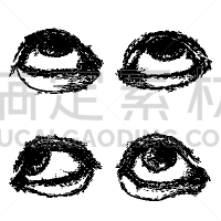 人的眼睛,方向,符号,矢量,视力,设计元素,情感,第三眼,接力赛,布置