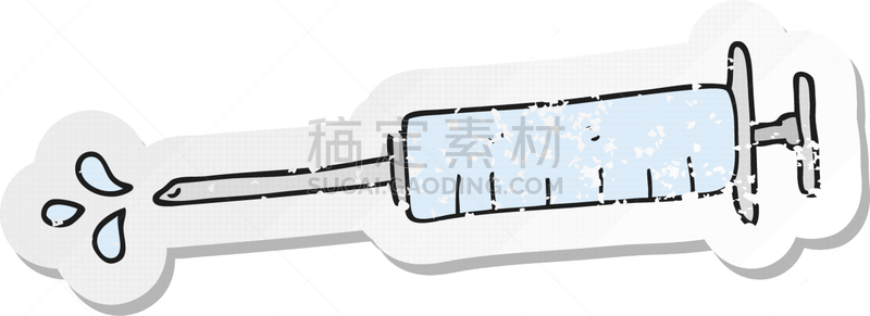 健康保健,标签,仿旧磨损的效果,漫画,可爱的,传统,图像,矢量,艺术品,绘制