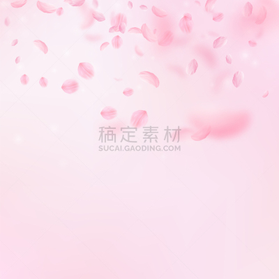 浪漫,粉色,花瓣,樱之花,仅一朵花,请柬,风,樱桃,落下,爱