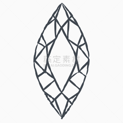 草图,标签,钻石,几何形状,华贵,模板,复古,绘制