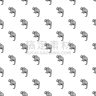 猴子,小的,式样,可爱的,几何形状,野生动物,肖像,灵长目,猿,壁纸