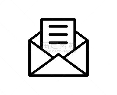 邮件,线图标,互联网,商务,电子邮件,符号,文档,图像,信封