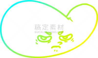 胆囊,山,冷,铅笔画,卡通,膀胱,人,可爱的,性格,艺术