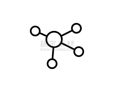 线图标,传媒,商务,球体,有序,技术,分子,社区,绘画插图,圆形
