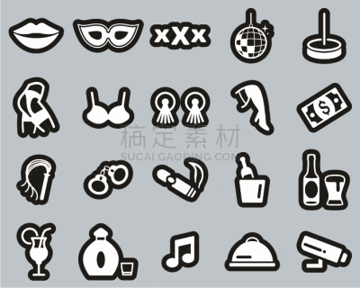 标签,计算机图标,白色,黑色背景,巨大的,线条,葡萄酒,背景分离,面具