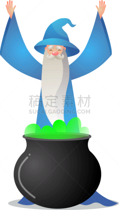 锅,性格,动作,注视镜头,男巫,分离着色,秘密,药剂,魔法符咒,男人