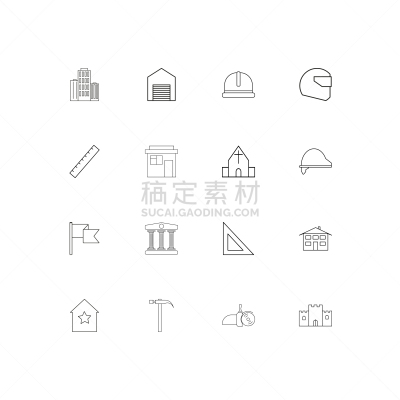直的,建筑业,计算机图标,建筑体,极简构图,房屋,三角板,工业,邮局