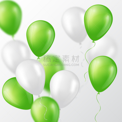 闪亮的,气球,三维图形,商务,请柬,事件,周年纪念,写实,休闲