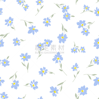 花,式样,自然美,矢量,可爱的,纺织品,女性特质,现代,四方连续纹样,植物