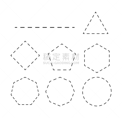 几何形状,形状,线条,多样,铅笔画,背景分离,边框,灰色,模板,建筑业