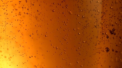 啤酒泡沫特写