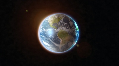 日食和太阳眩光 