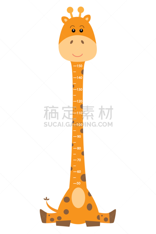计量器,长颈鹿,分离着色,华丽的,测量工具,长度,图像,动物,毫米