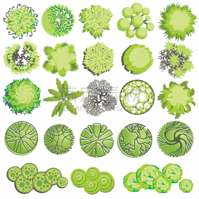 植物群,建筑,反差,分离着色,鸡尾酒,自然,景观设计,公园,树,布置