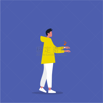 智能手表,性格,绘画插图,男性,青年人,僵尸步行,传媒,想法,生活方式