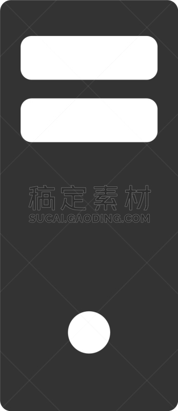 主机,网络服务器,平坦的,图标,分离着色,白色,数据,符号,灰色,图像