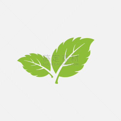 绿色,图标,薄荷叶,薄荷,绿薄荷,商务,健康保健,清新,胡椒薄荷,环境