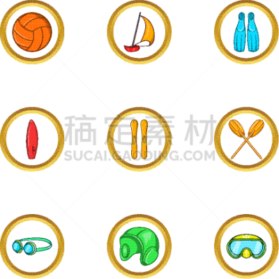 水,业余爱好,时尚,图标集,动画片,水球,小牛队,清新,男人,海洋