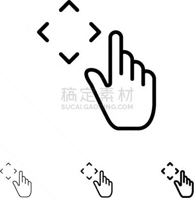 做手势,色彩鲜艳,黑色,线条,手指,计算机,药丸,搬迁,指着,联系