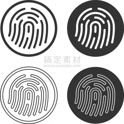 指纹,标志,形状,计算机图标,按键区,触摸屏,安全,计算机,布置