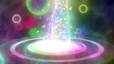闪闪发光的图形粒子