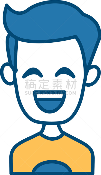 男人,闭着眼睛,可爱的,白色,黄色,商务,人,概念,肖像,微笑